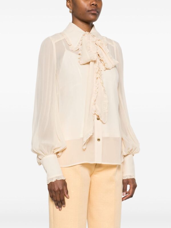 ⁦georgette bow shirt⁩ - الصورة ⁦3⁩
