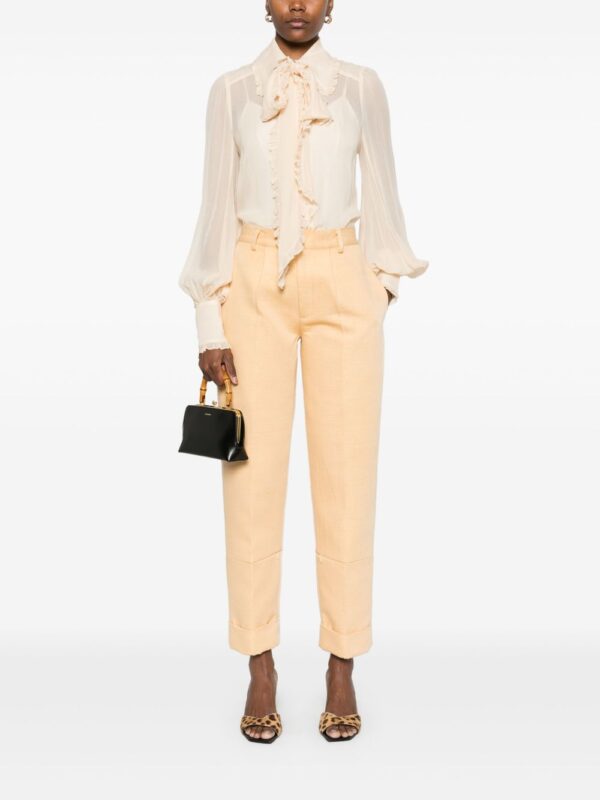 ⁦georgette bow shirt⁩ - الصورة ⁦2⁩