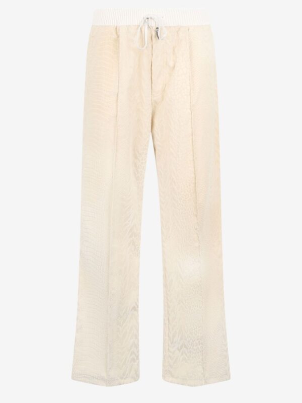 ⁦animal-print track pants⁩ - الصورة ⁦3⁩