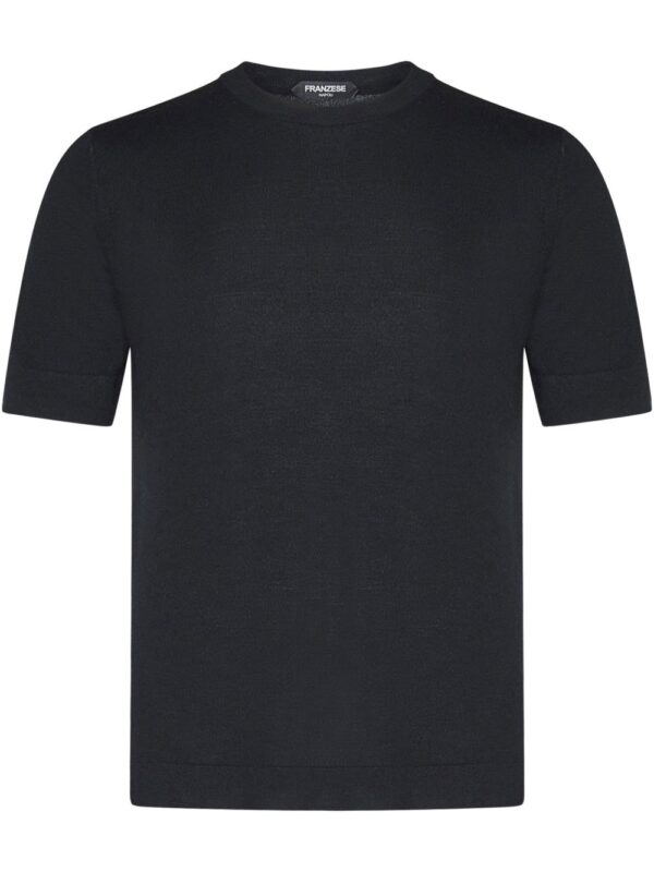fine-knit T-shirt