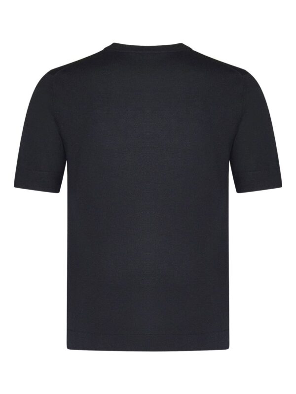 ⁦fine-knit T-shirt⁩ - الصورة ⁦2⁩