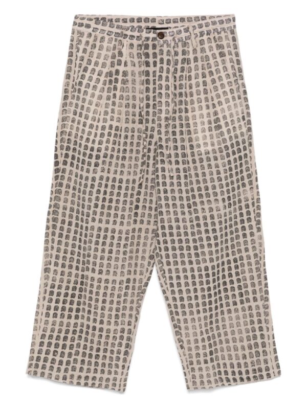 ⁦patterned trousers⁩ - الصورة ⁦3⁩