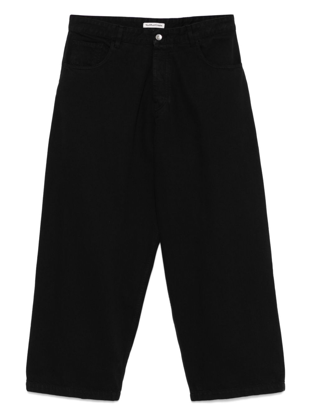 logo-patch track pants