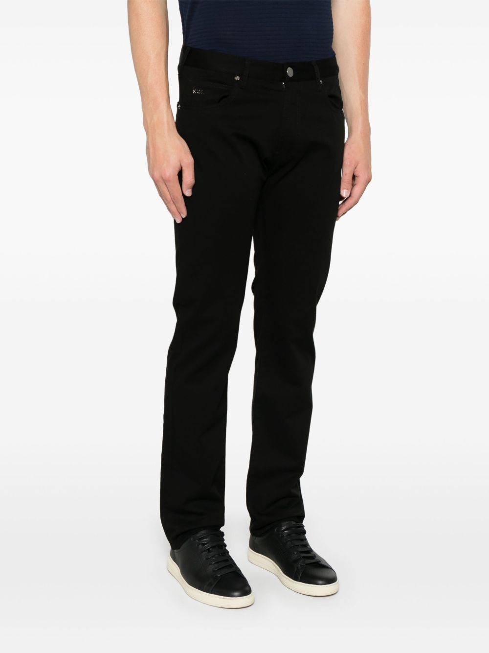 slim-fit trousers