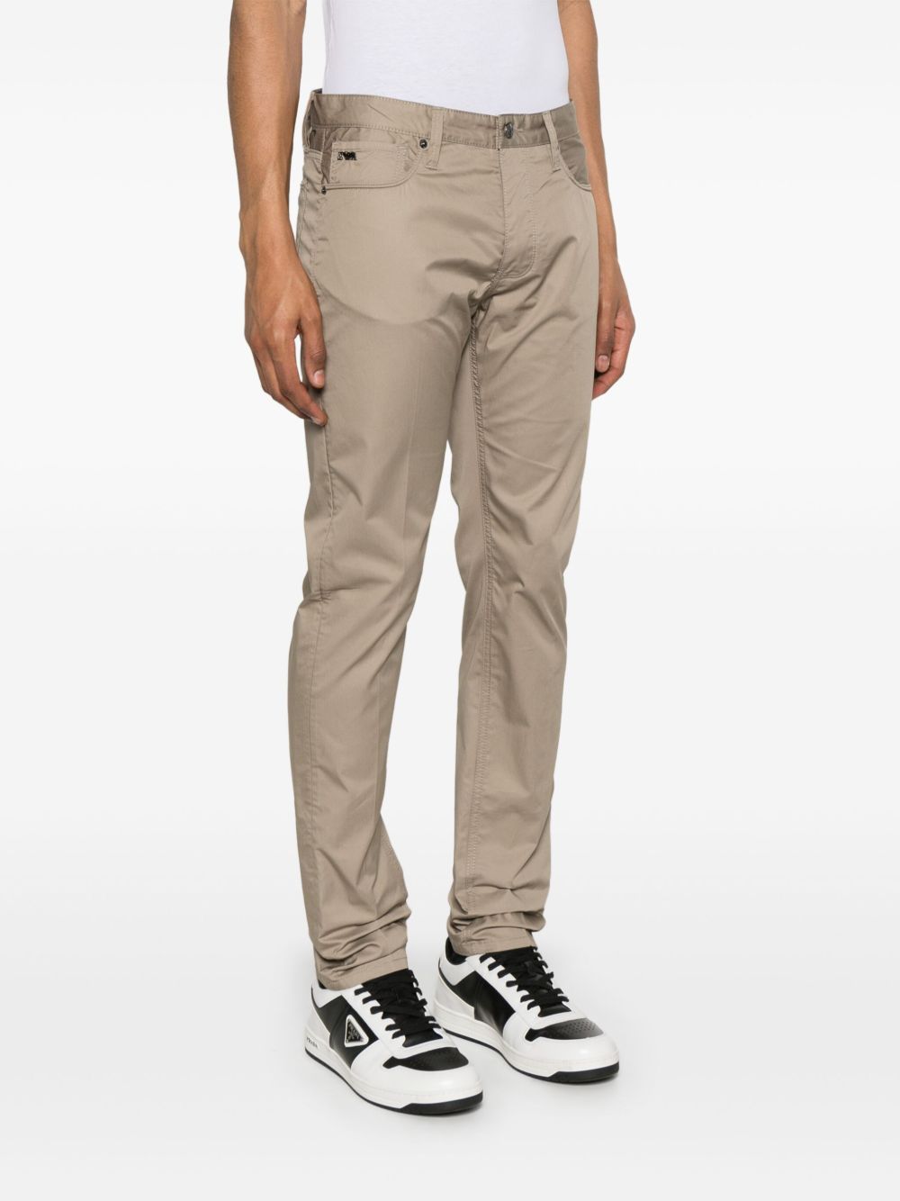 slim-fit trousers