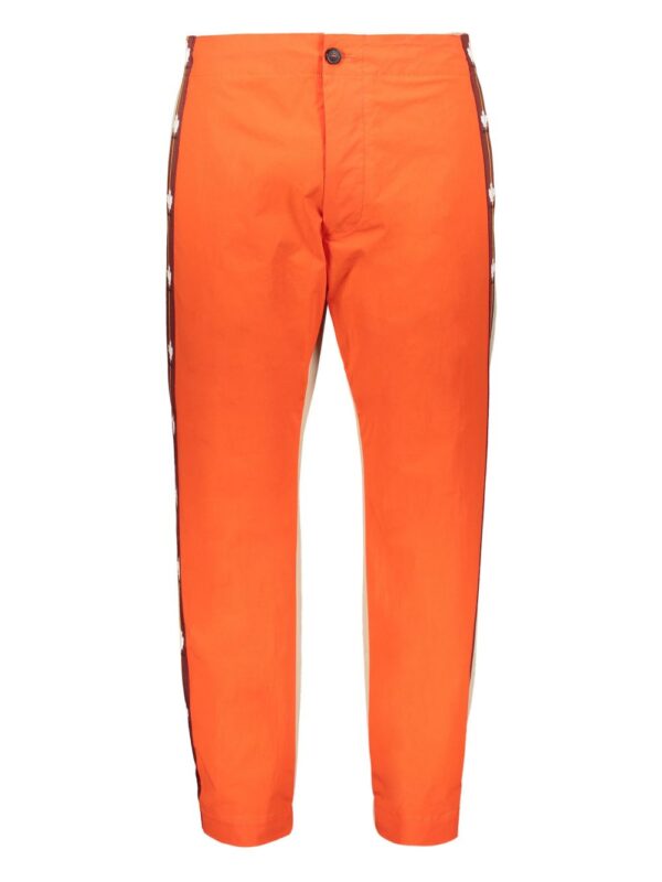 colour-block track pants