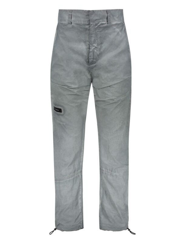 logo-patch trousers