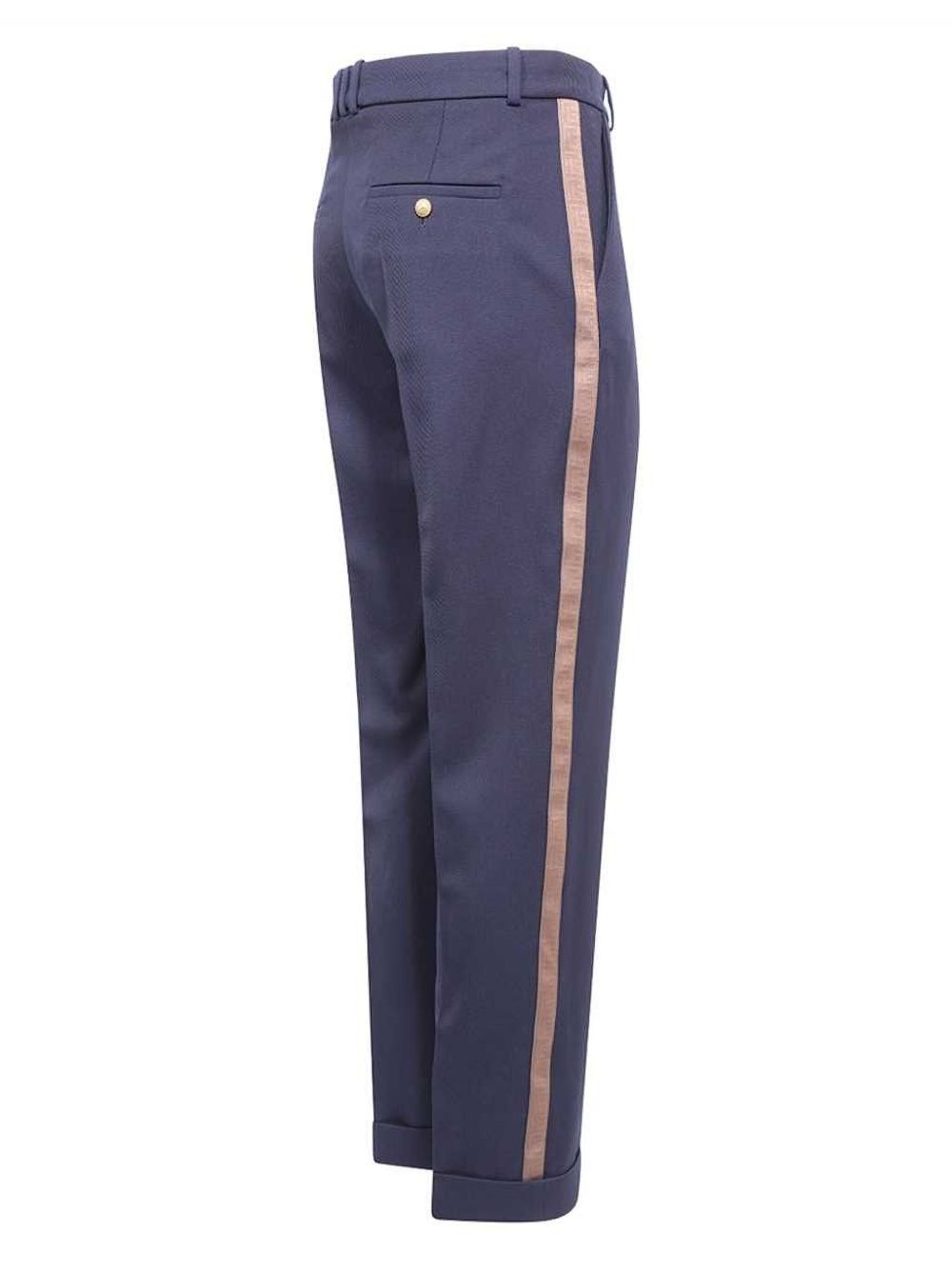 logo-tape trousers