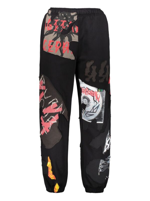 ⁦graphic-print track pants⁩ - الصورة ⁦3⁩