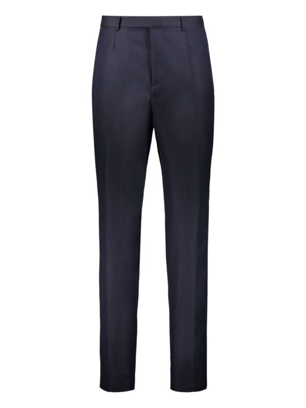 straight-leg trousers