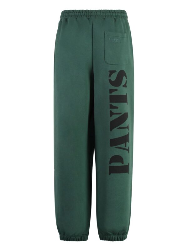 logo-print track pants