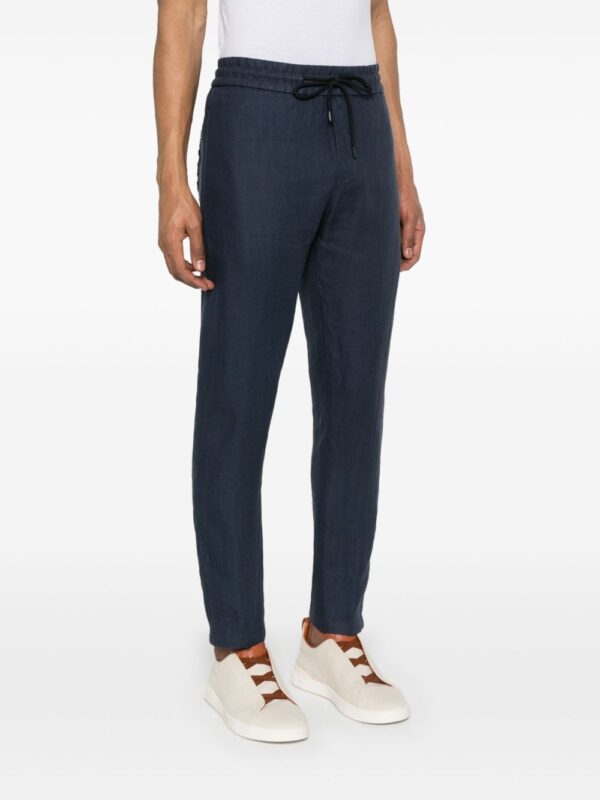 linen trousers