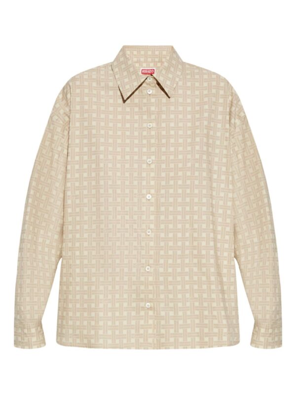 cotton-blend shirt