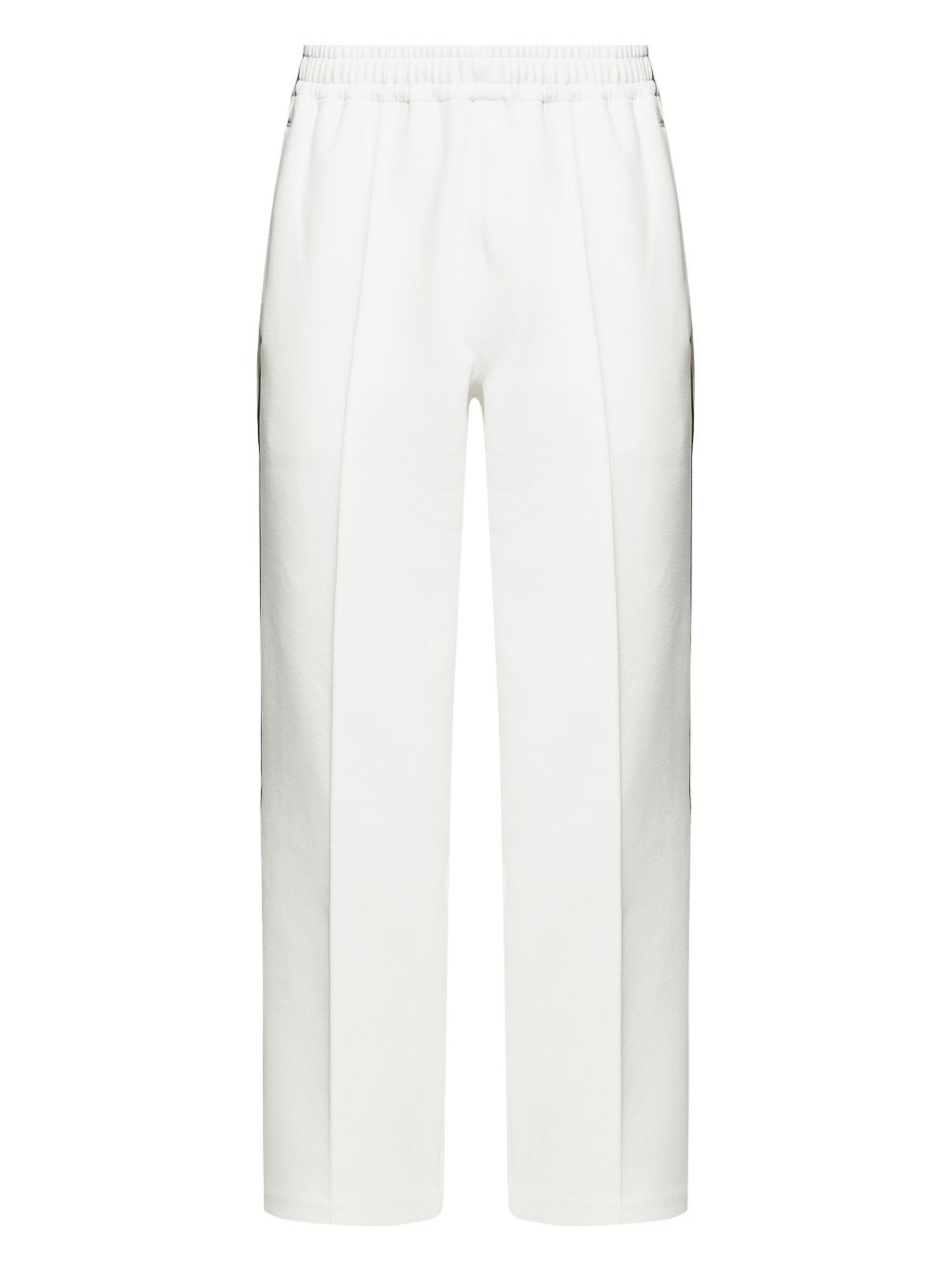pressed-crease track pants