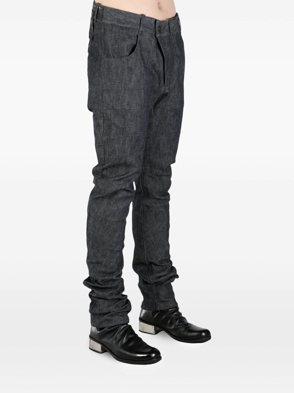 logo-patch trousers