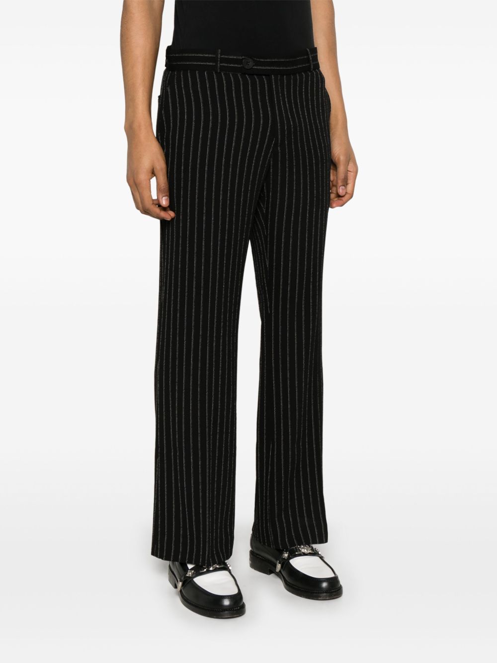striped trousers