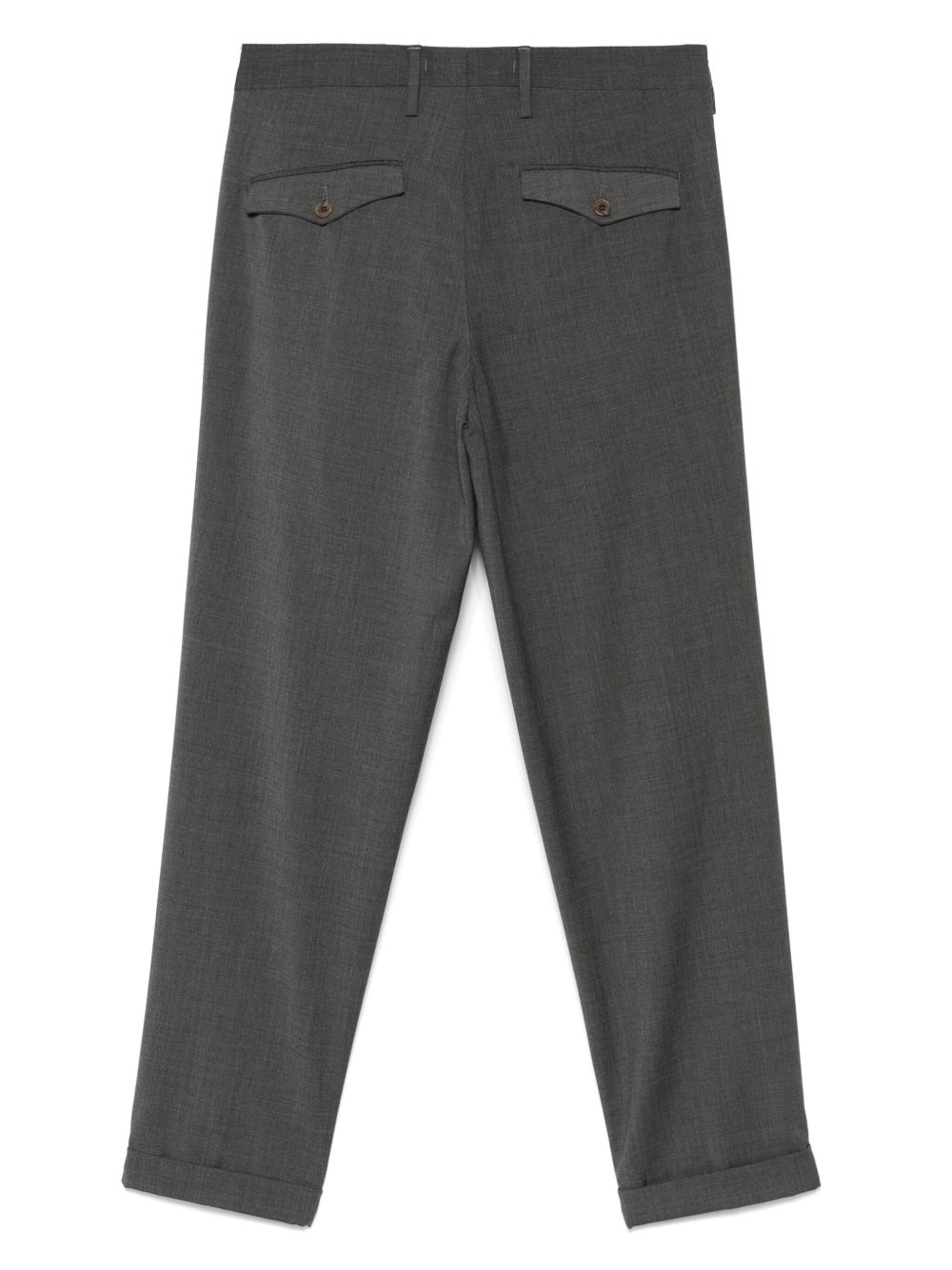 pleat-detailed trousers