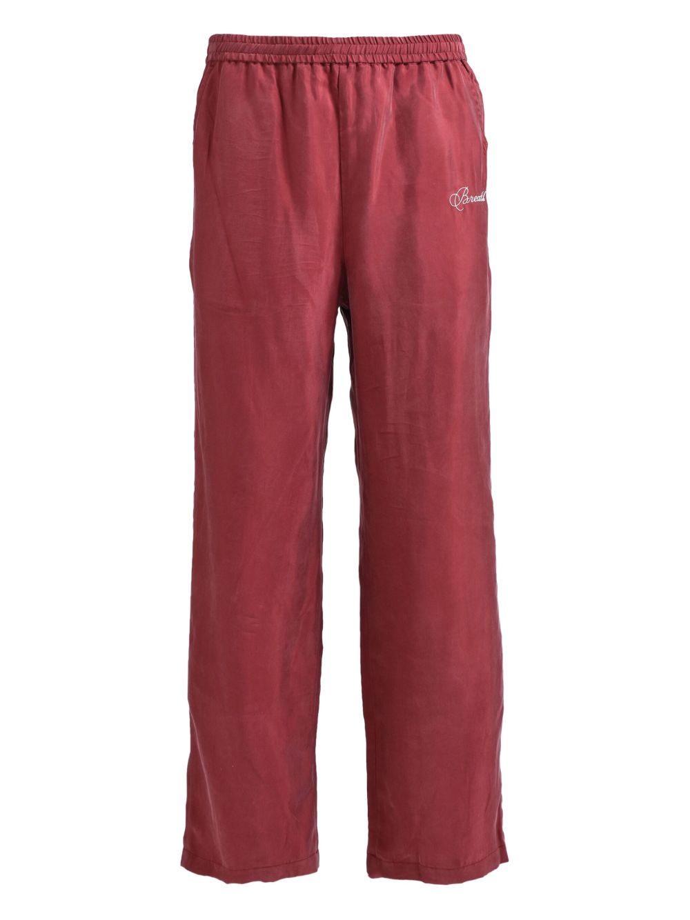logo-embroidered track pants