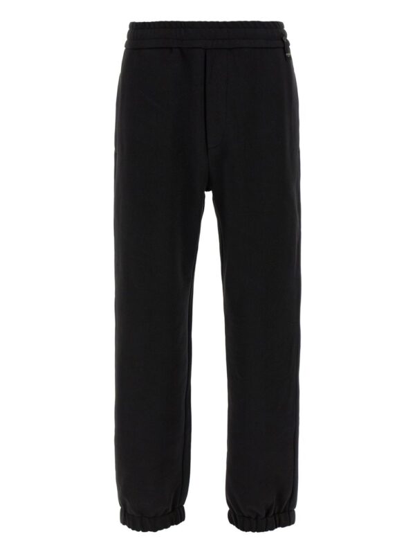 logo-patch track pants