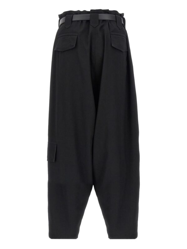 wool cargo trousers
