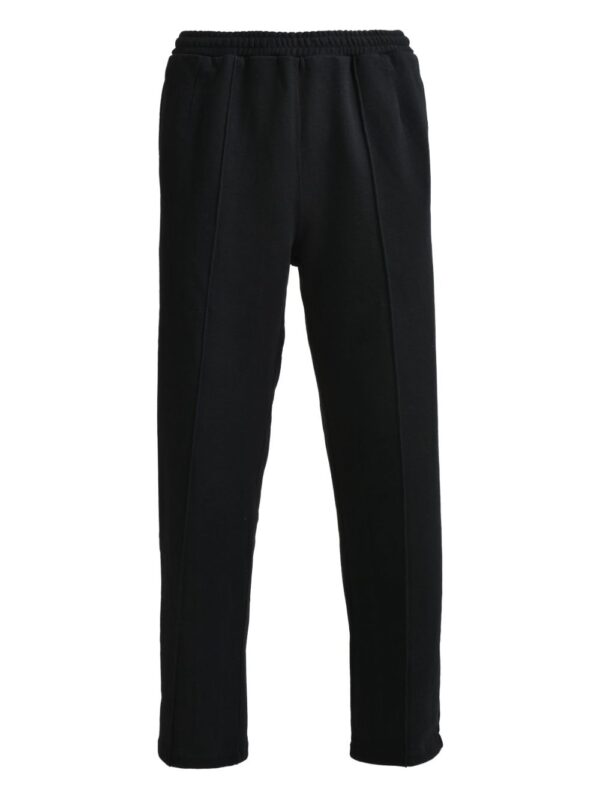 ⁦cotton straight-leg trousers⁩ - الصورة ⁦3⁩
