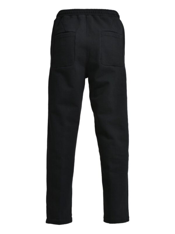 cotton straight-leg trousers