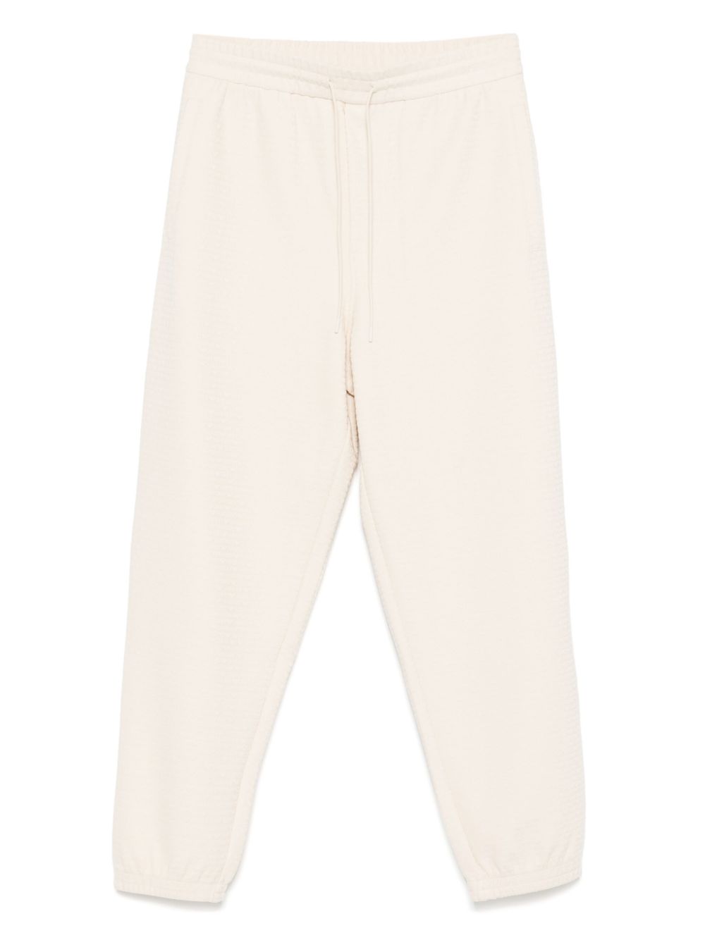 logo-jacquard track pants