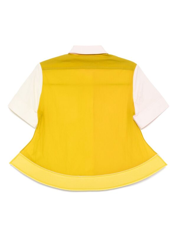 ⁦colour-block shirt⁩ - الصورة ⁦2⁩