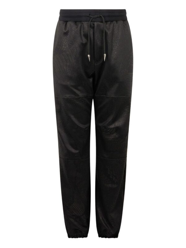 ⁦patterned-jacquard trousers⁩ - الصورة ⁦3⁩