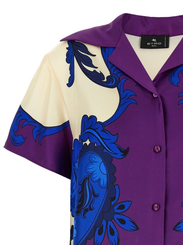 ⁦paisley-print shirt⁩ - الصورة ⁦3⁩