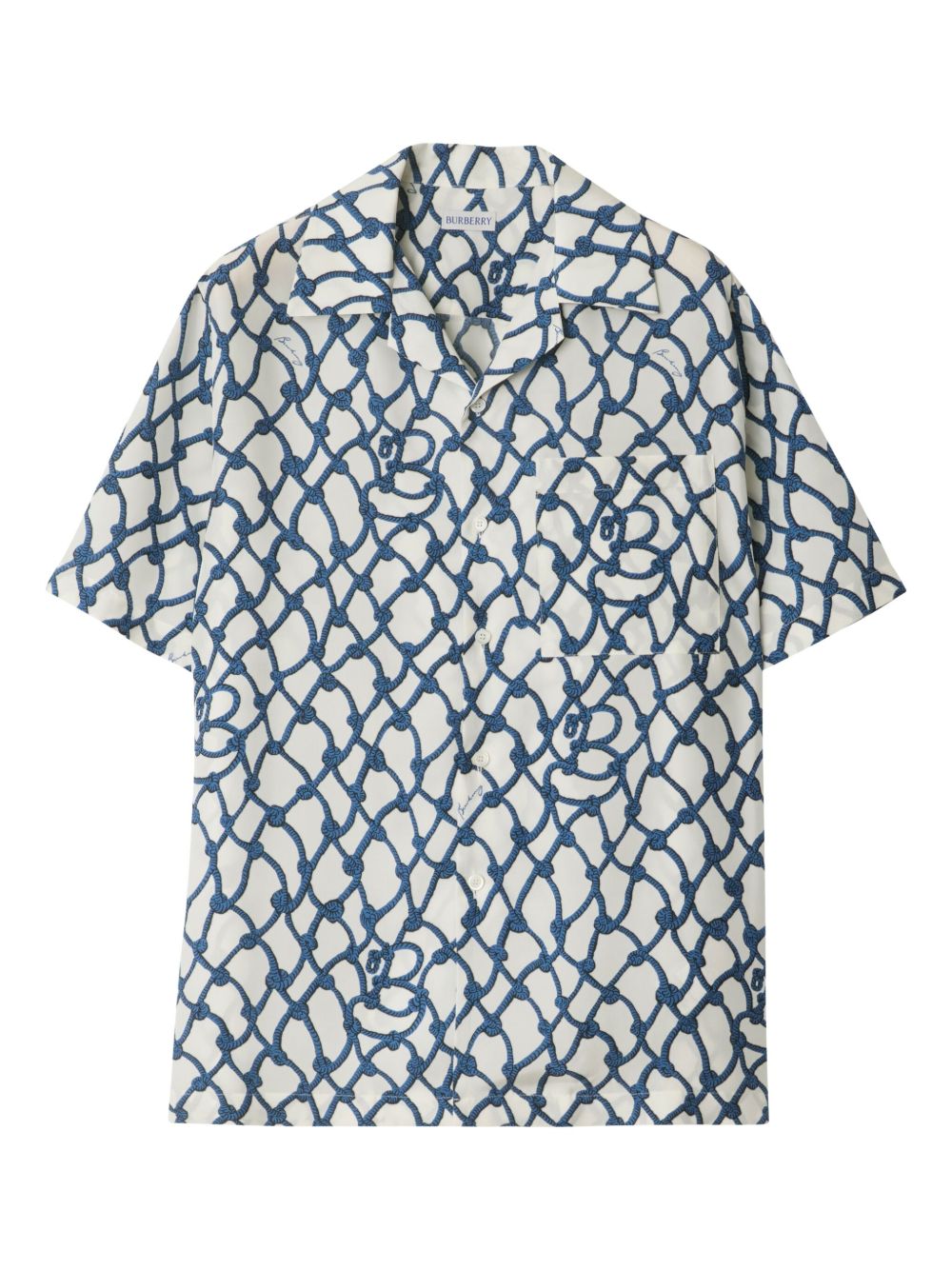 Knot-print shirt