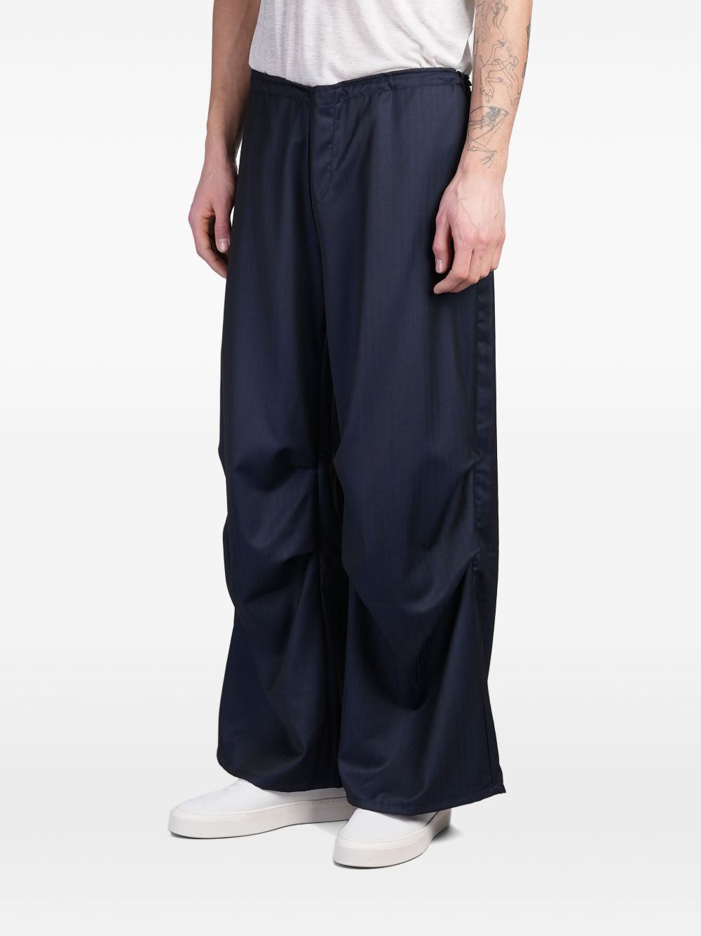 wool trousers