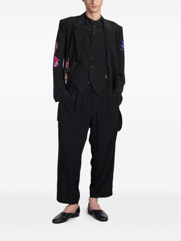 ⁦pleat-detailing trousers⁩ - الصورة ⁦3⁩
