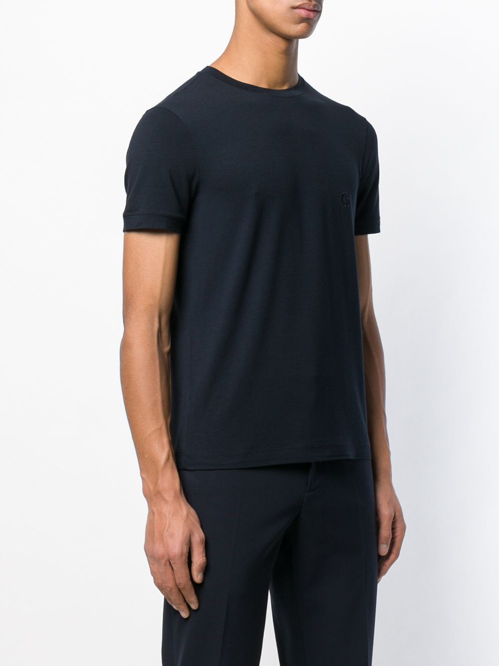 embroidered logo T-shirt
