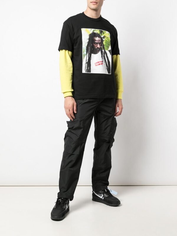 ⁦Buju Banton crew neck T-shirt⁩ - الصورة ⁦3⁩