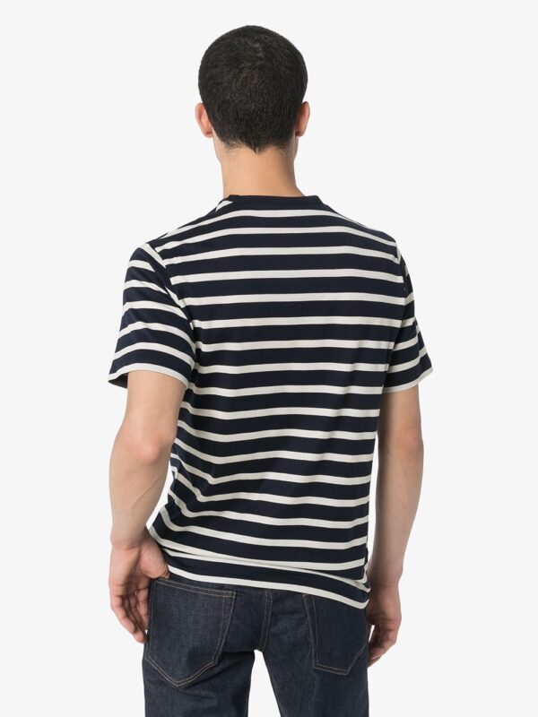 ⁦Breton-stripe T-shirt⁩ - الصورة ⁦2⁩