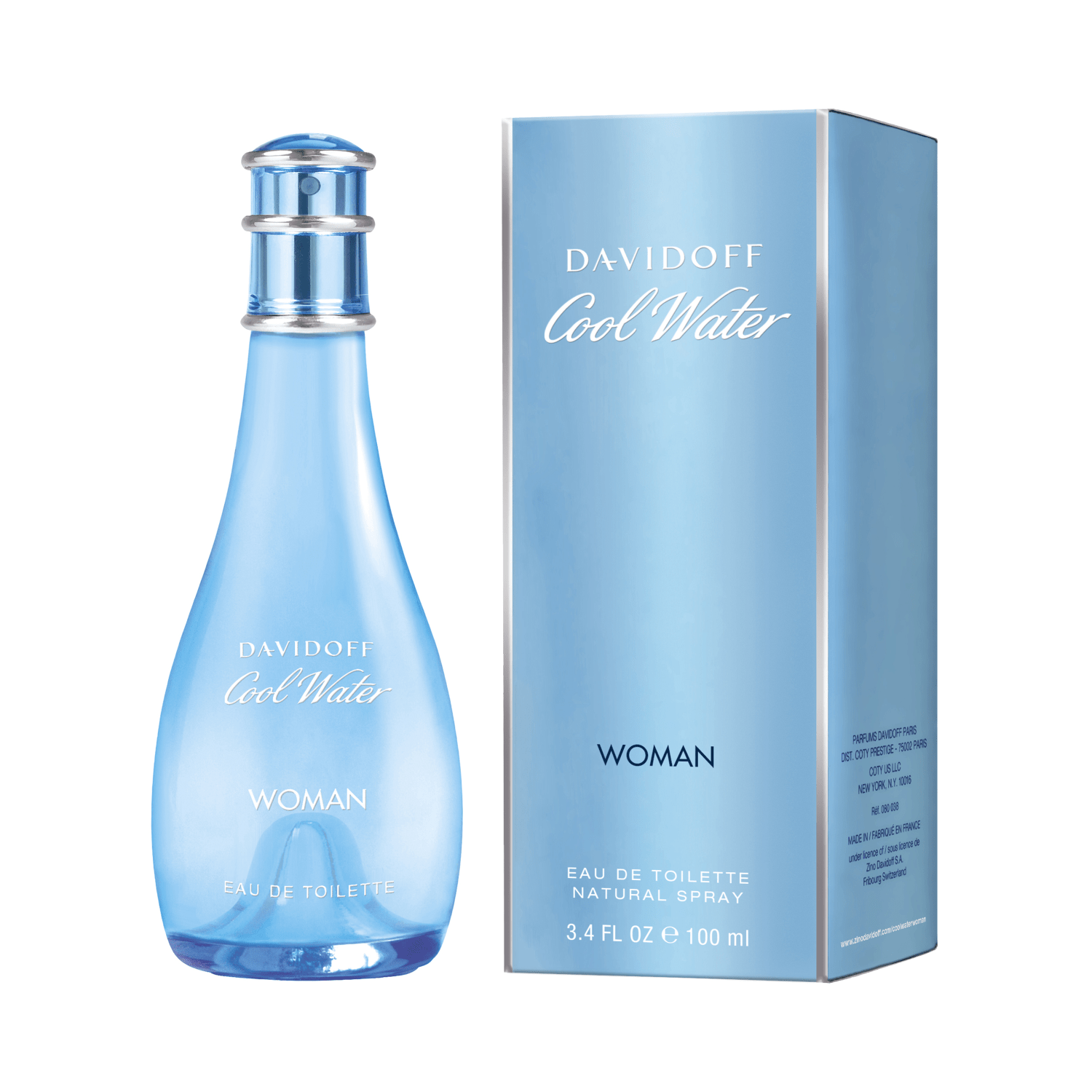 عطر كوول ووتر من دافيدوف للنساء – أو دو تواليت – 100 مل