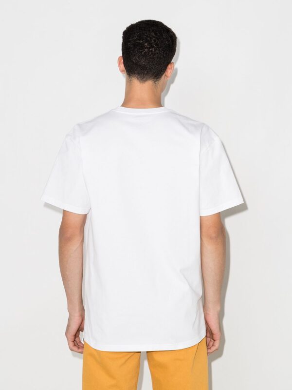 ⁦Chase logo-embroidered cotton T-shirt⁩ - الصورة ⁦2⁩