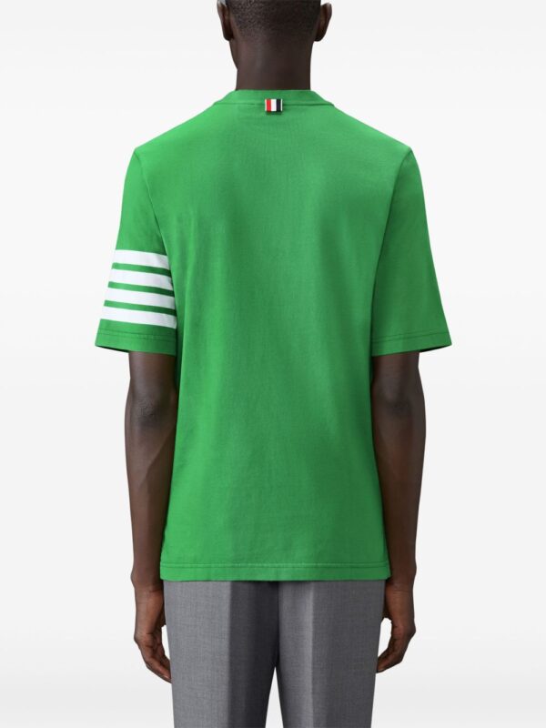 ⁦4-Bar round-neck T-shirt⁩ - الصورة ⁦2⁩