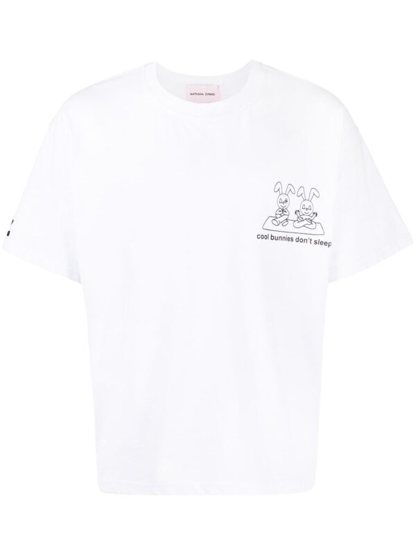 appliqué-detail short-sleeve T-shirt