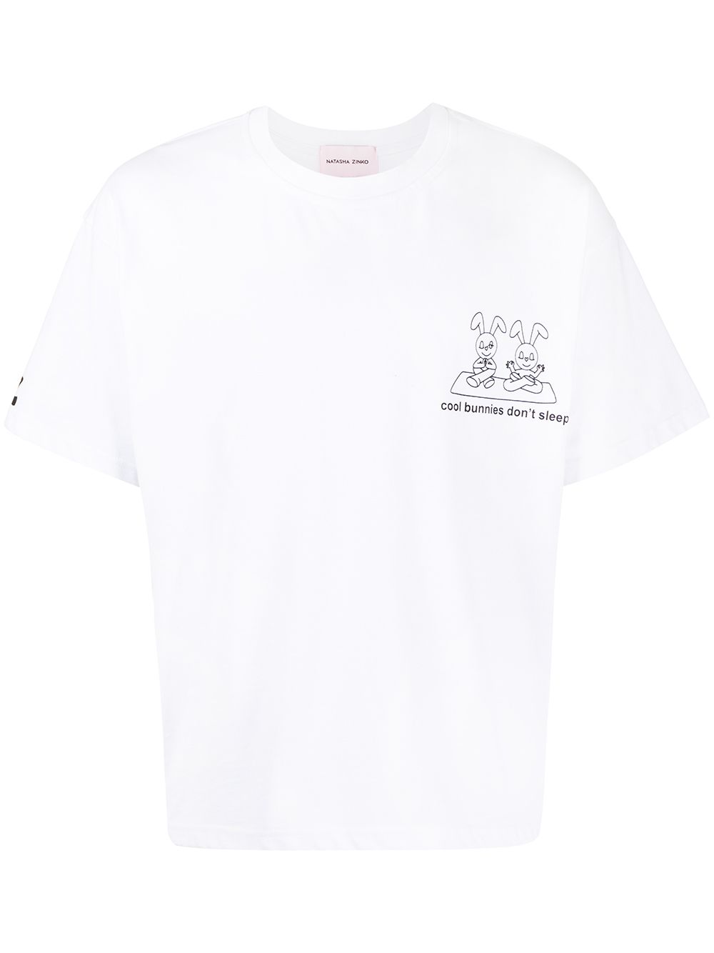 appliqué-detail short-sleeve T-shirt