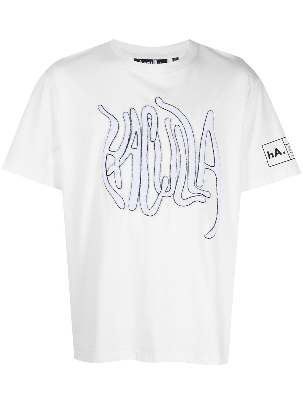 chenille logo patch T-shirt