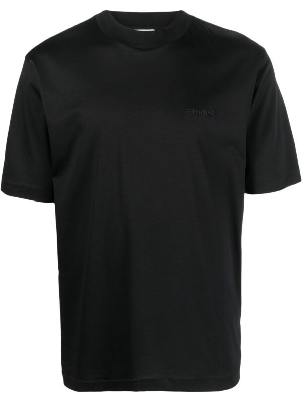 embroidered-logo T-shirt