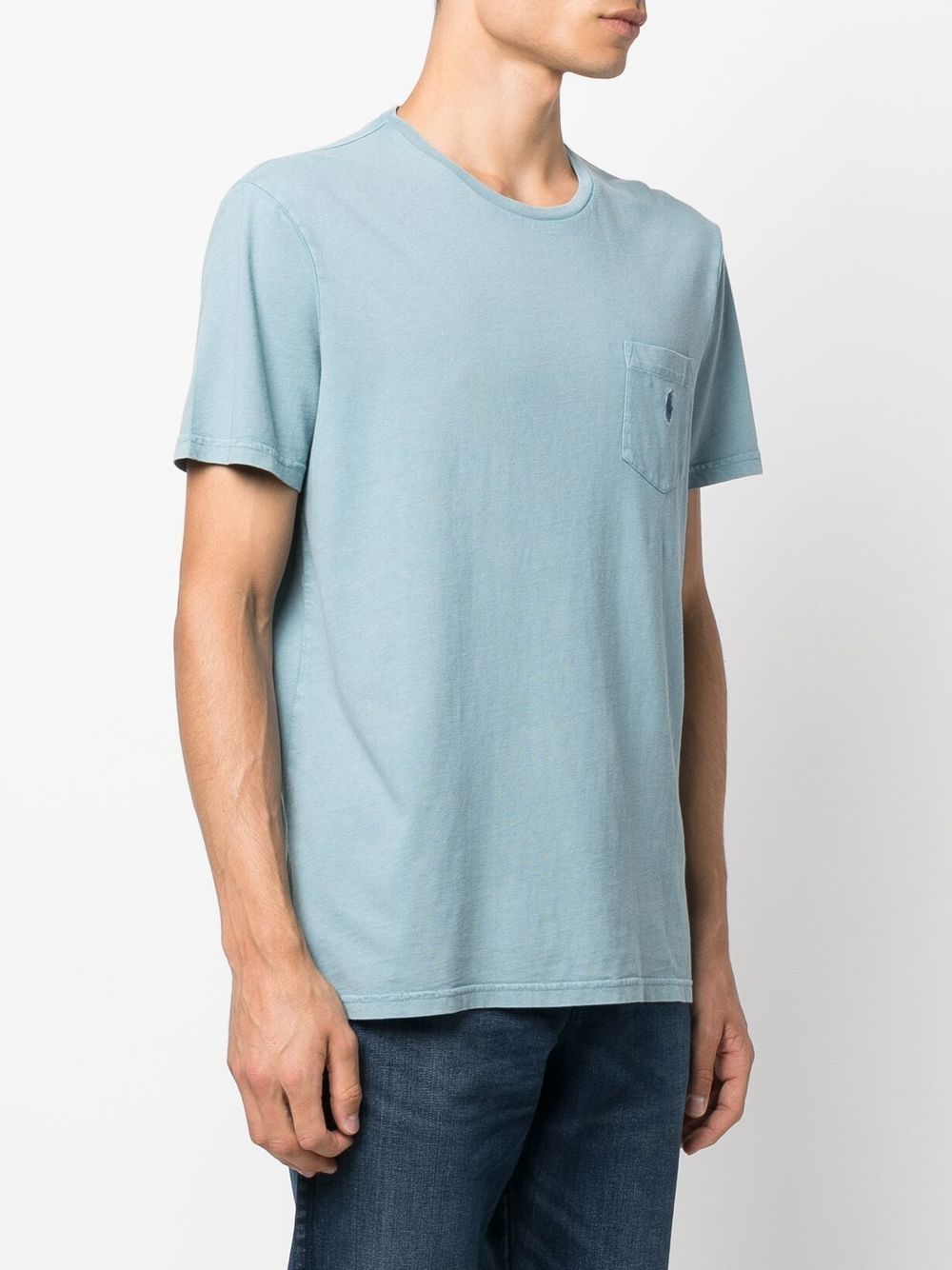 embroidered-logo short-sleeve T-shirt