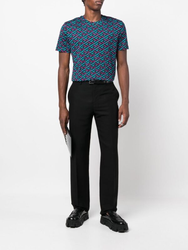 ⁦all-over logo-print T-shirt⁩ - الصورة ⁦3⁩
