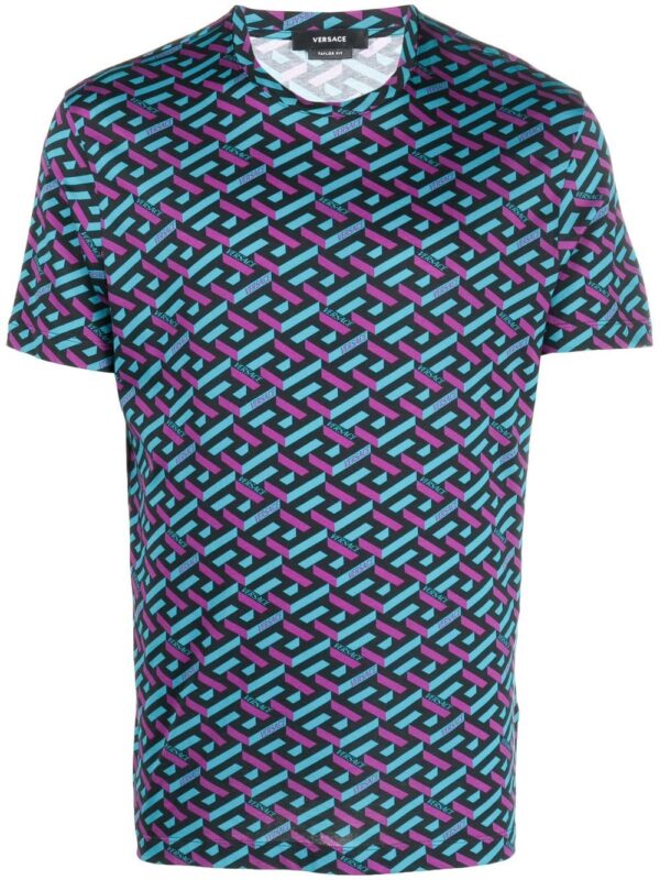 all-over logo-print T-shirt