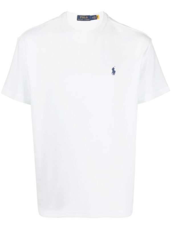 embroidered-logo cotton T-shirt