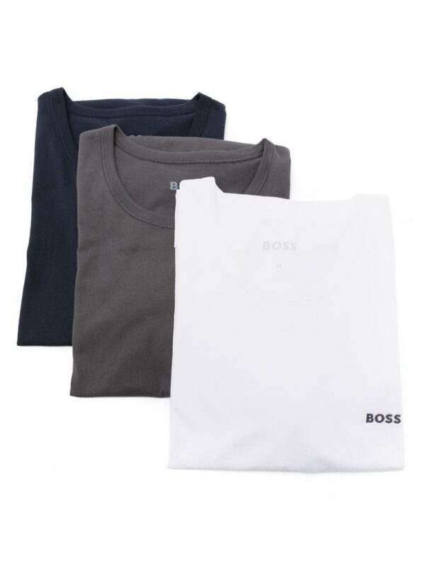 ⁦embroidered-logo T-shirt pack⁩ - الصورة ⁦4⁩