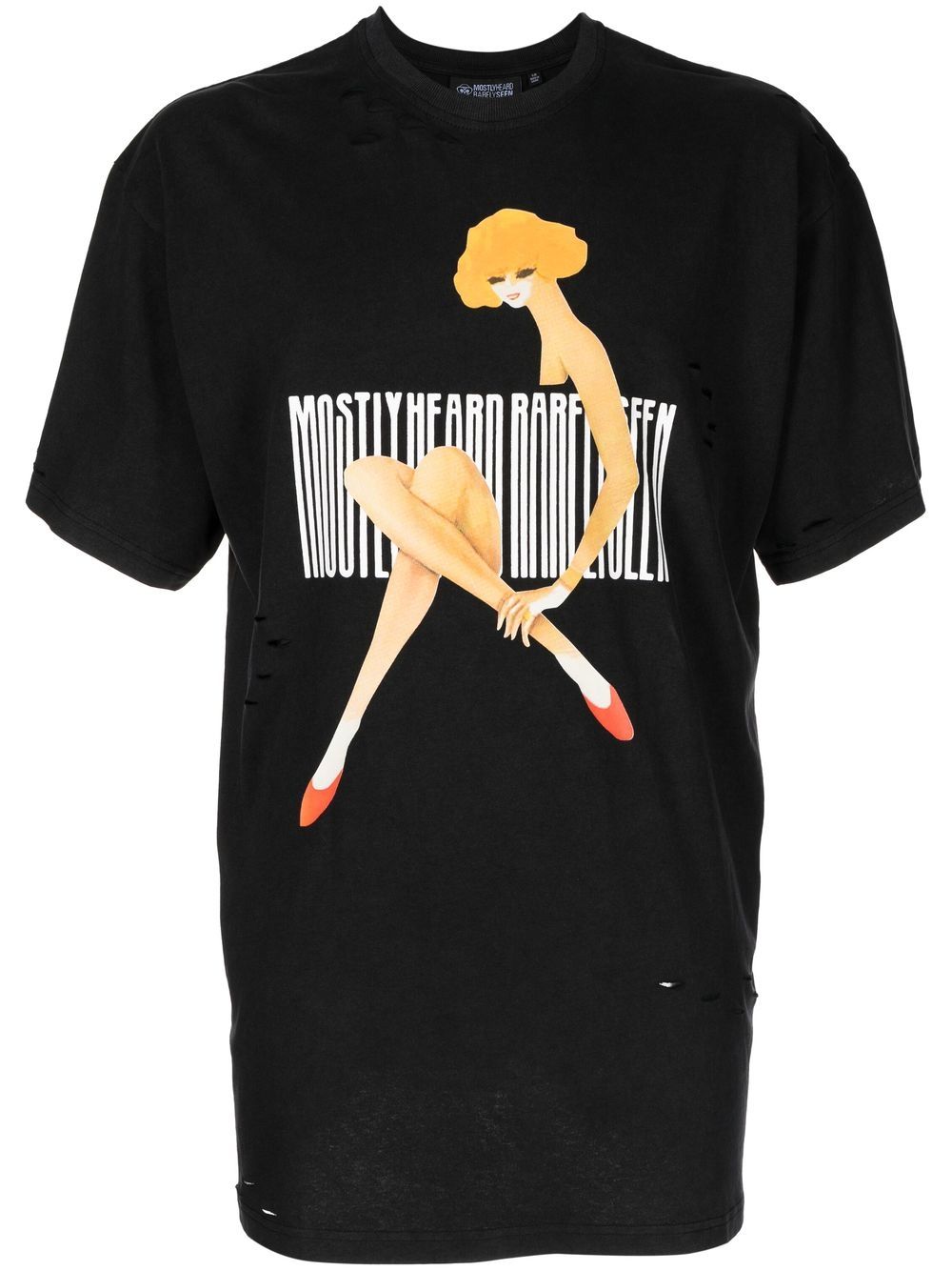 Barcode graphic-print T-shirt