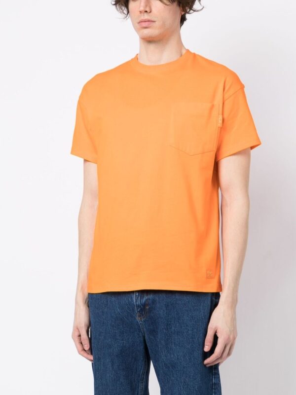 ⁦chest-pocket cotton T-shirt⁩ - الصورة ⁦3⁩